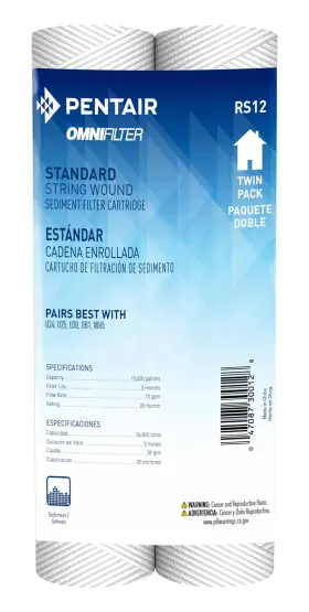 047087300128 OMNIFILTER Pentair Sediment Water Filter House