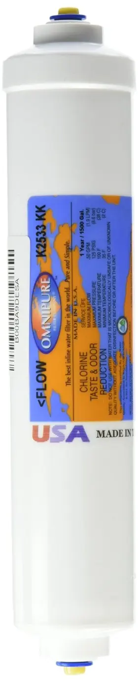 886566015340 OMNIPURE Granular Carbon Water Filter Female