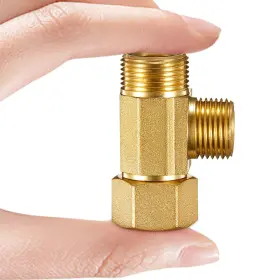 1-4-3-8-3-8 ONDIOMN Water Line Adapter Splitter Tee Valve