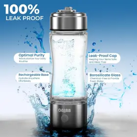 659048293433 ONIAB Advanced Hydrogen Water Bottle Ionizer #3