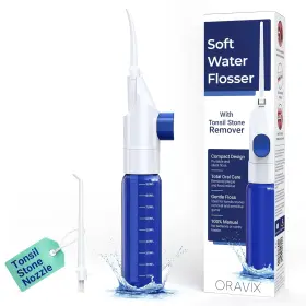 611138512985 ORAVIX Dental Water Flosser Tonsil Stone Remover
