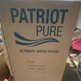 Patriot Pure Pa773289-0 Ultimate Water Filter Replacement For 4patriots 4-stage Carbon Patriot Pure Pa773289-0 Ultimate Water Filter Replacement For 4patriots 4-stage Carbon
