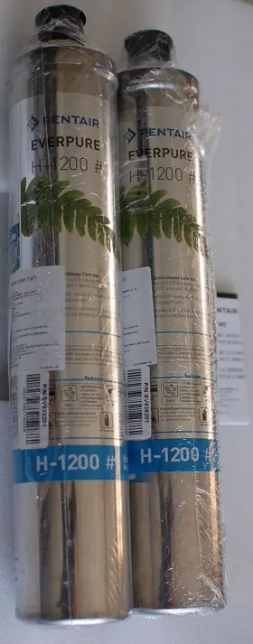 Pentair Ev928201 Everpure H-1200 Quick-change Filter Cartridge Set Replacement