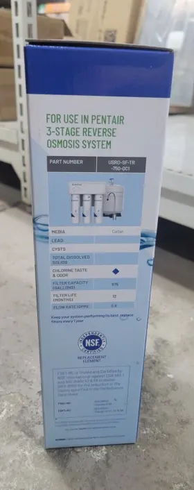 USRORC-SFTR-750QC6 PENTAIR OMNIFILTER Reverse Osmosis Post #2