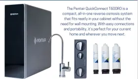 T600RO PENTAIR Petair Tankless Reverse Osmosis Led Faucet