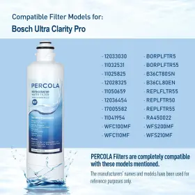 742970431537 PERCOLA Refrigerator Water Filter Bosch Ultra #2