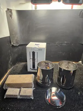 P12C2D0-US PHOENIX Gravity Fed Water Filter Steel