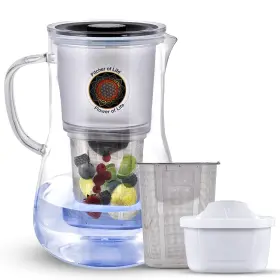 Gpolwifol PITCHER OF LIFE Borosilicate Glass Alkaline Water