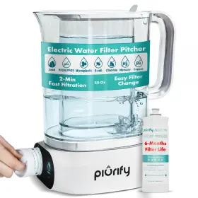 ALCHEMY2024 PIURIFY Countertop Electric Water Filter Pitcher