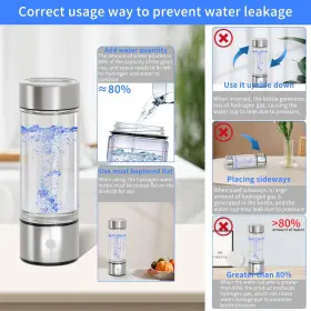 785686574570 PRIDKEN Hydrogen Water Bottle Generator Electro #2