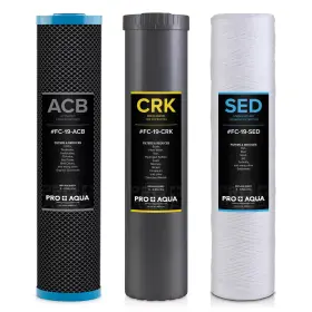 FC-PK19-100E PRO AQUA Elite Filter Set Sediment Kdf Blend