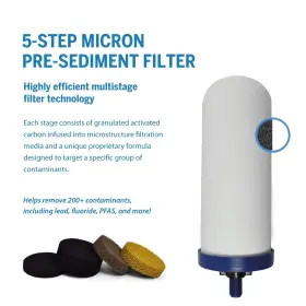 850024056183 PROONE Gravity Filter Berkey Water #3