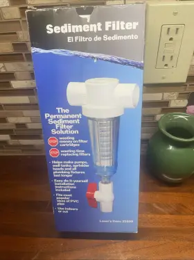 25699 PROPLUMBER House Sediment Water Filter