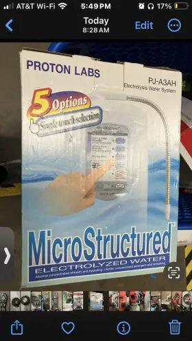 PJ-A3A11 PROTON LABS Electrolysis Water Micro Structured