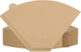 D8191K PRUDIUT Coffee Filters Cup Disposable Natural