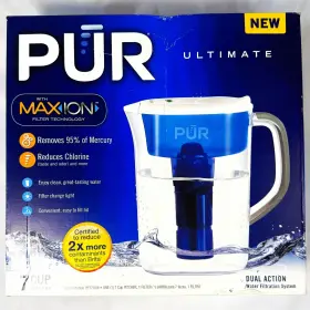 7-CUP PUR Ultimate Water Filter Pitcher Maxion Box