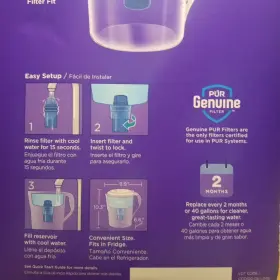 51392885 PUR Cup Water Filtration Pitcher #3