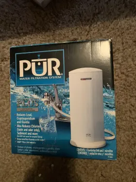 CT-5000L PUR Countertop Filter Inlcuded