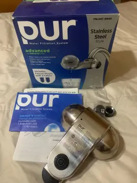 FM9000B PUR Faucet Mount Horizontal Water Filtration Light