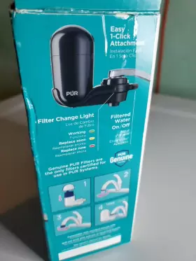 PFM350V PUR Mineral Core Faucet Water Filtration Metallic #2
