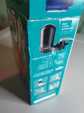 PFM350V PUR Mineral Core Faucet Water Filtration Metallic