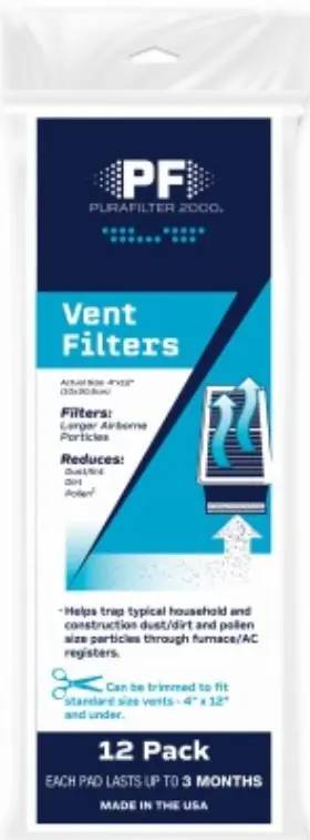 PFVENT-12 PURAFILTER Pack Vent Filter