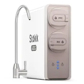 Pure 4895260600154 Stokk Reverse Osmosis System 8 Stage Tankless Water Filter Red Pure 4895260600154 Stokk Reverse Osmosis System 8 Stage Tankless Water Filter Red
