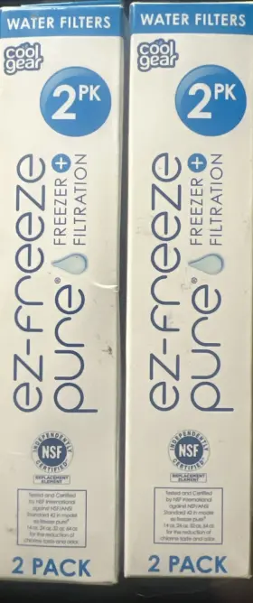Pure 845604093030 2 Packs Ez-freeze Water Filter Replacements 2pk 9303-blue New Pure 845604093030 2 Packs Ez-freeze Water Filter Replacements 2pk 9303-blue New