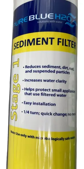PB-TLR04SEDT PURE BLUE Filter Sediment