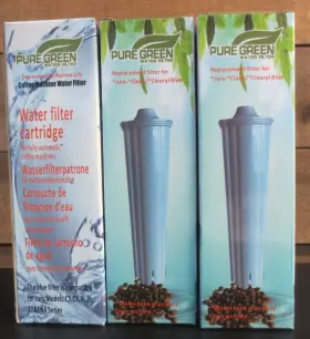 67879 PURE GREEN WATER FILTER Cartridge Coffee Pack