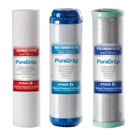 662425088492 PUREDROP Standard Reverse Osmosis Filter Pack