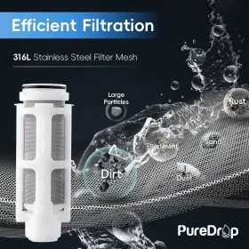 810004174320 PUREDROP Spin Down Sediment Filter House Water #2