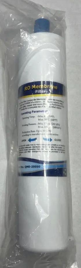 QME-25050 PUREGEN Ro Membrane Water Filter Reverse Osmosis