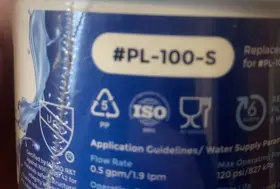 PL-100-S PURELINE Water Filter Refrigerator