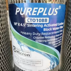 CTO10BB PUREPLUS Water Filter Cartridge Micron Partial #2