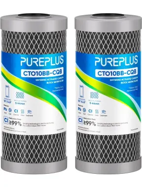 CTO10BB-CQB PUREPLUS Micron House Lead Removal Water Filter