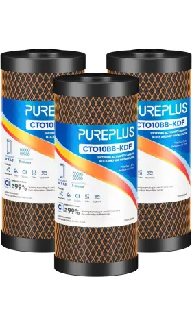 CTO10BB-KDF PUREPLUS Sintering Water Filter Cartridge Micron