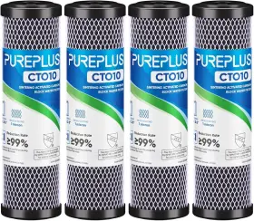 PP-CTO10 PUREPLUS House Carbon Water Filter Cartridge Micron