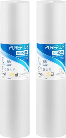 PP20BB-20 PUREPLUS House Sediment Water Filter Micron
