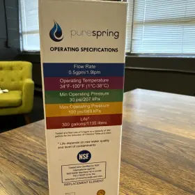 PS-LT800P-S PURESPRING Pack Refrigerator Water Filter #2