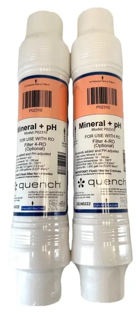 P02310 QUENCH Mineral Filter Bottomless Water Cooler Pack