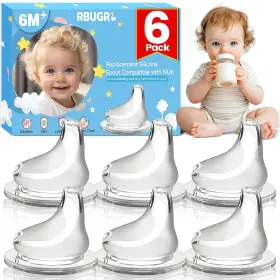 726084970724 RBUGR Pack Silicone Spout Nuk Learner Cups