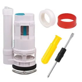 Rdexp Rdn103732016 White 7.08inch Height Water Tank Connected Dual Flush Fill Toilet Cistern Inl Rdexp Rdn103732016 White 7.08inch Height Water Tank Connected Dual Flush Fill Toilet Cistern Inl