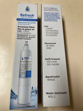 LT600P REFRESH Refrigerator Water Filter Lg #2
