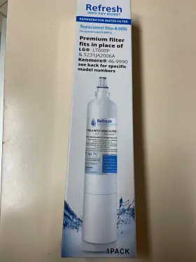 LT600P REFRESH Refrigerator Water Filter Lg