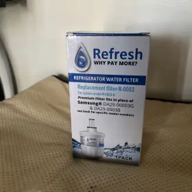 R-0003PLUS-S REFRESH Refrigerator Water Filter
