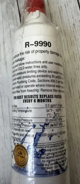 R-9990 REFRESH Refrigerator Water Filter Lg Kenmore #3