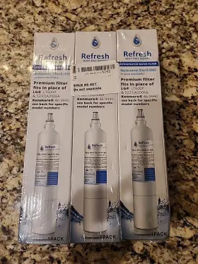 R-9990PLUS-S REFRESH Pack Refrigerator Water Filter Lg
