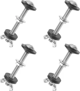 M8X75 RRINA Toilet Tank Bowl Bolts Steel Rustpr Kit