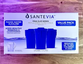 708574004720 SANTEVIA Mina Alkaline Water Pitcher Filter